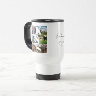 Caneca Térmica Presentes de Casal Personalizado Iniciais de Monog