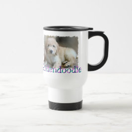 Caneca Térmica Presentes de Goldendoodle