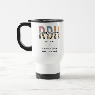 Caneca Térmica Presentes de Higienista Dental Registrados de RDH 
