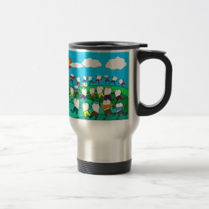 Caneca Térmica Presentes dentais lunáticos da arte do dente
