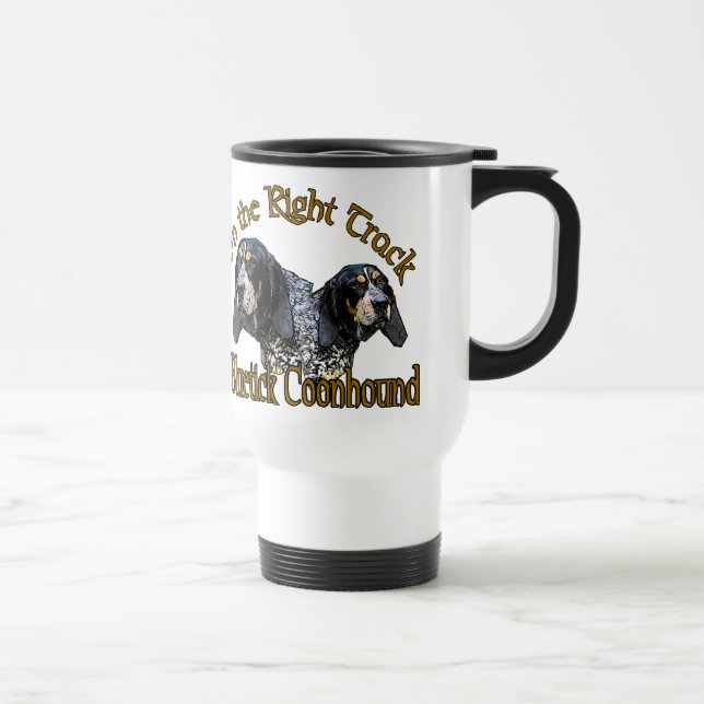Caneca Térmica Presentes do Bluetick Coonhound (Direita)