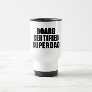 Caneca Térmica Presentes do divertimento para pais: Pai super