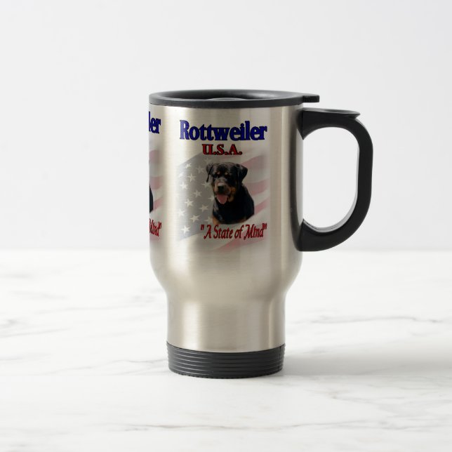 Caneca Térmica Presentes do Rottweiler (Direita)
