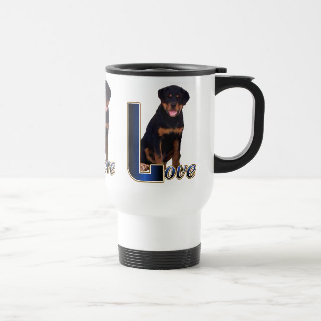 Caneca Térmica Presentes do Rottweiler (Direita)