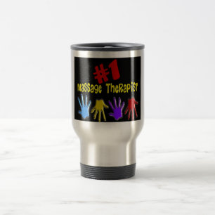 Caneca Térmica Presentes do terapeuta "#1" da massagem