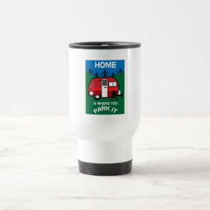 Caneca Térmica Presentes Engraçados de Caravana  Melhor caravani