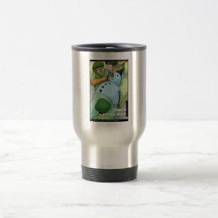 Caneca Térmica Presentes Engraçados de Cirurgia Plástica Boneco d