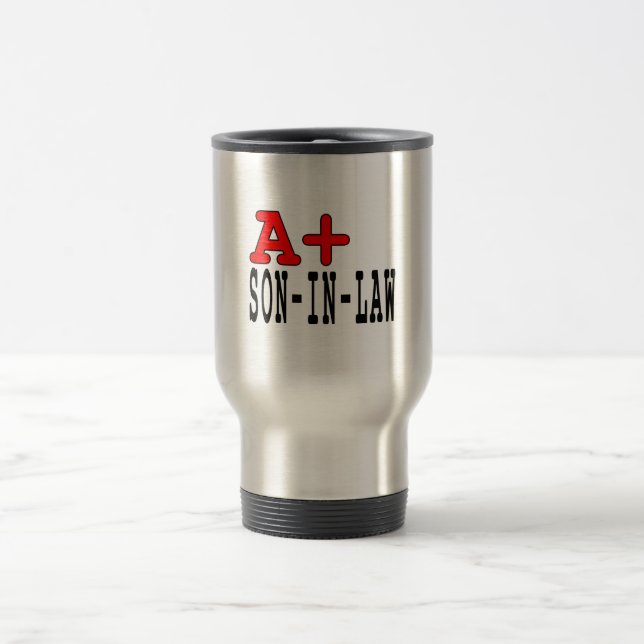 Caneca Térmica Presentes engraçados para filhos na lei: A+ Filho  (Centro)