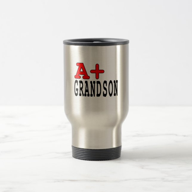 Caneca Térmica Presentes engraçados para netos: A+ neto (Centro)