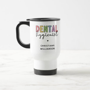 Caneca Térmica Presentes RDH de Higienista Dental de Nome Persona