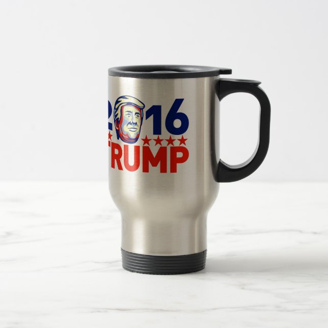 Caneca Térmica Presidente 2016 de Donald Trump Retro (Direita)
