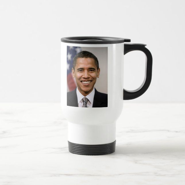 Caneca Térmica Presidente Barack Obama (Direita)