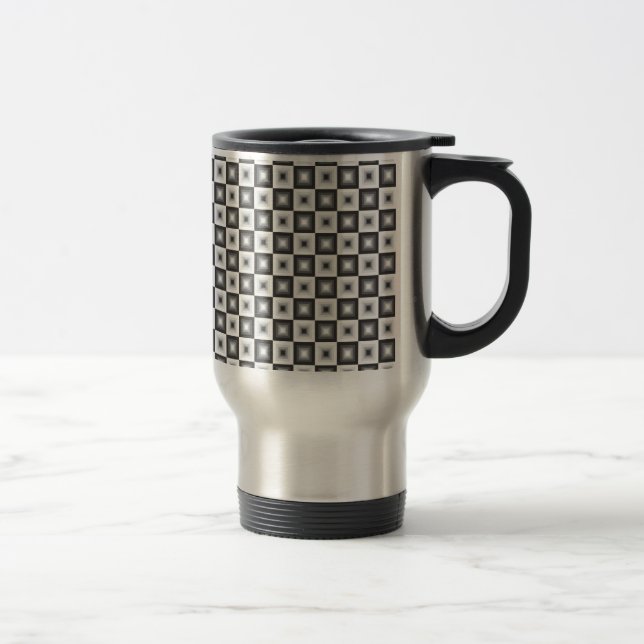 Caneca Térmica preto a branco e branco a preto (Direita)