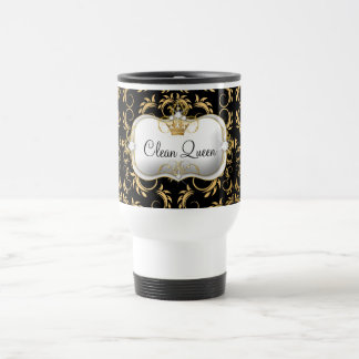 Caneca Térmica Preto divino dourado de 311 Ciao Bella