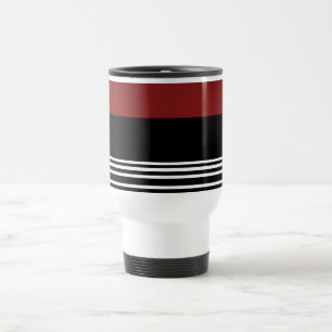 Caneca Térmica Preto Vermelho Branco>CaféCachoreira