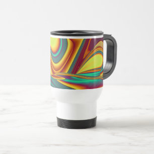 Caneca Térmica Primavera Verão Outono Flores Magia