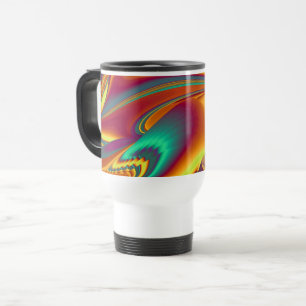 Caneca Térmica Primavera Verão Outono Flores Magia