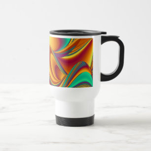 Caneca Térmica Primavera Verão Outono Flores Magia
