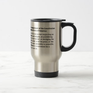 Caneca Térmica Primeira Emenda da Constituição