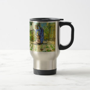 Caneca Térmica Primeiros passos, 1890 Vincent van Gogh.