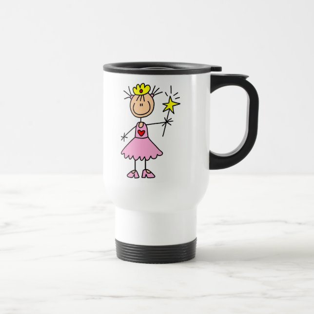 Caneca Térmica Princesa Com Varinha (Direita)