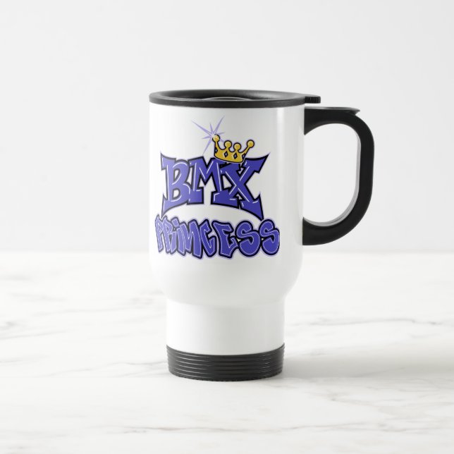 Caneca Térmica Princesa de BMX (Direita)