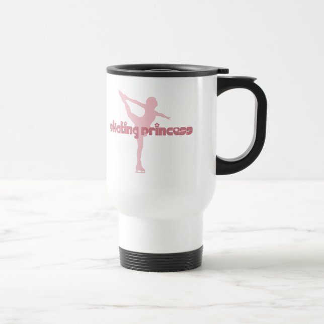Caneca Térmica Princesa de patinagem (Direita)