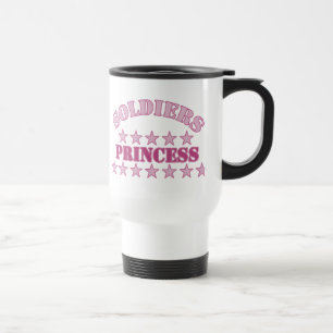 Caneca Térmica Princesa dos soldados