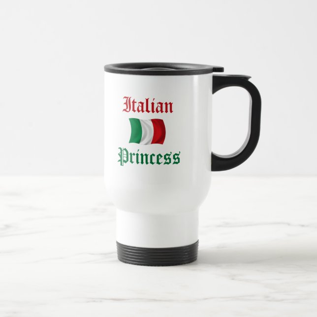 Caneca Térmica Princesa italiana (Direita)
