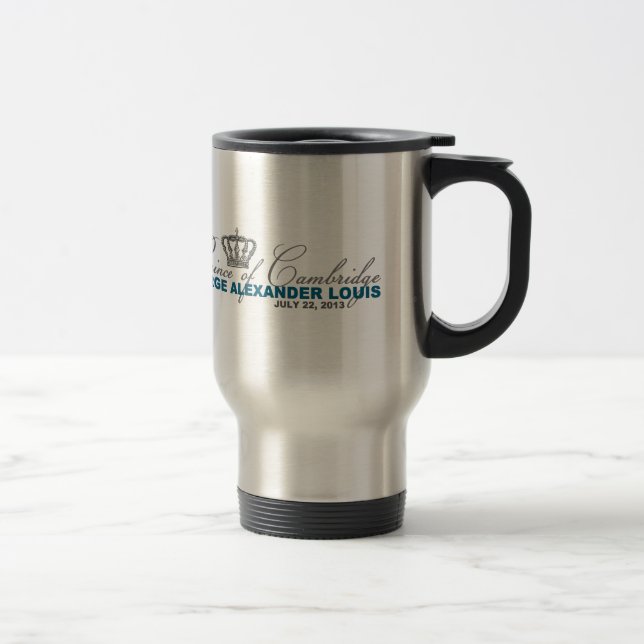 Caneca Térmica Príncipe de Cambridge: George Alexander Louis (Direita)