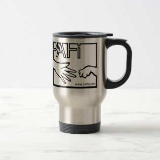 Caneca Térmica Pro logotipo de Finlandia BW dos animais