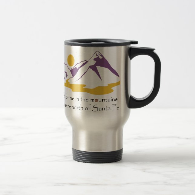 Caneca Térmica Procure-me nas montanhas (Direita)