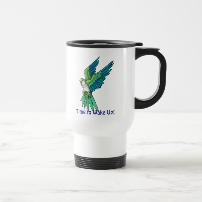 Caneca Térmica Produtos do papagaio do quacre (Direita)