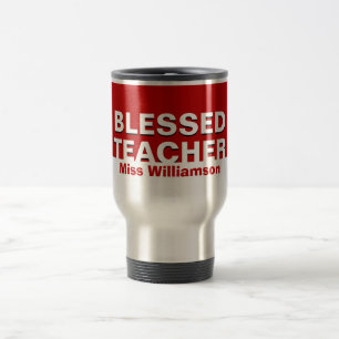 Caneca Térmica PROFESSOR BÊNICO Vermelho Personalizado