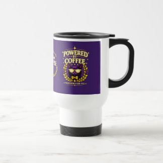 Caneca Térmica Professor Purr-Ple™ – Energizado pelo Café