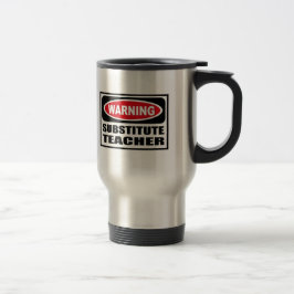 Caneca Térmica Professor substituto de aviso