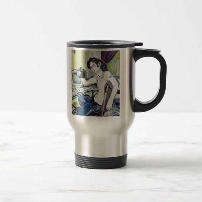 Caneca Térmica Programador de computador (Direita)