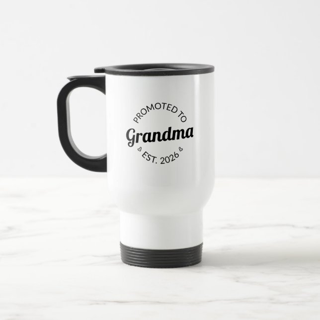 Caneca Térmica Promovido À Avó Est. 2026 I (Esquerda)