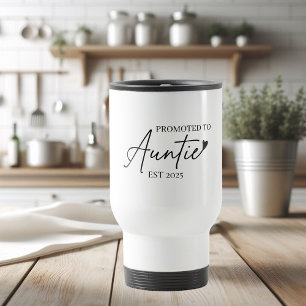 Caneca Térmica Promovido à tia EST 2025 Nova tia Mug