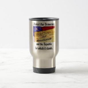 Caneca Térmica Proteja nossa democracia e a república