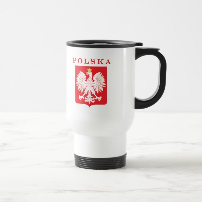 Caneca Térmica Protetor do vermelho de Polska Eagle (Direita)