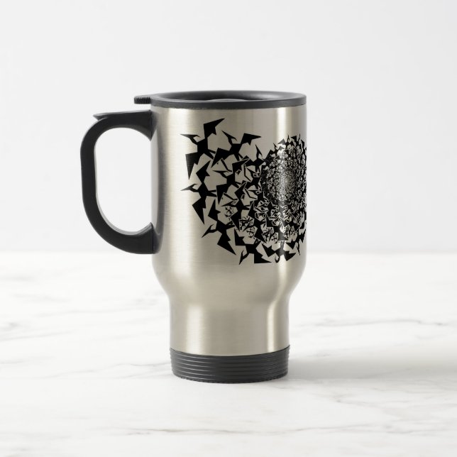 Caneca Térmica Pterodactyl de Fractyl (Esquerda)