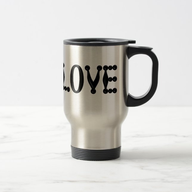Caneca Térmica Puffy LOVE (Direita)