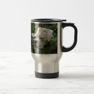Caneca Térmica Pugilista branco em Rhodies cor-de-rosa