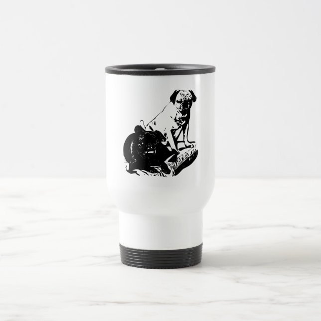 Caneca Térmica Pugs Móveis, Sip Feliz (Centro)