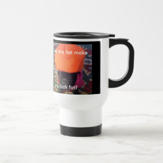 Caneca Térmica Pugz que o Pug "eu olho gordo? "Caneca de viagem