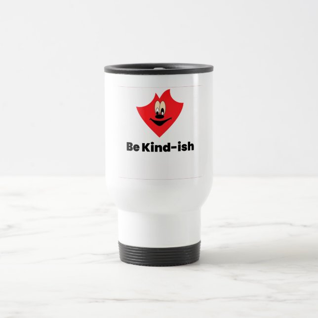 Caneca Térmica Pulseira Be Kind-ish – Presente Divertido e Fofo p (Centro)