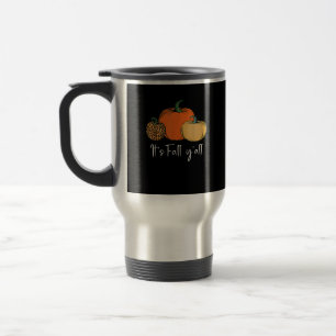 Caneca Térmica Pumpkin de Dia das Bruxas Bonito Ação de Graças