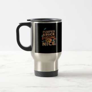 Caneca Térmica Pumpkin Spice E Tudo O Que É Boa Citação De Slogan