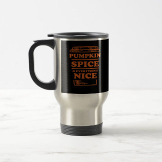 Caneca Térmica Pumpkin Spice E Tudo O Que É Legal, Autumn Fall De
